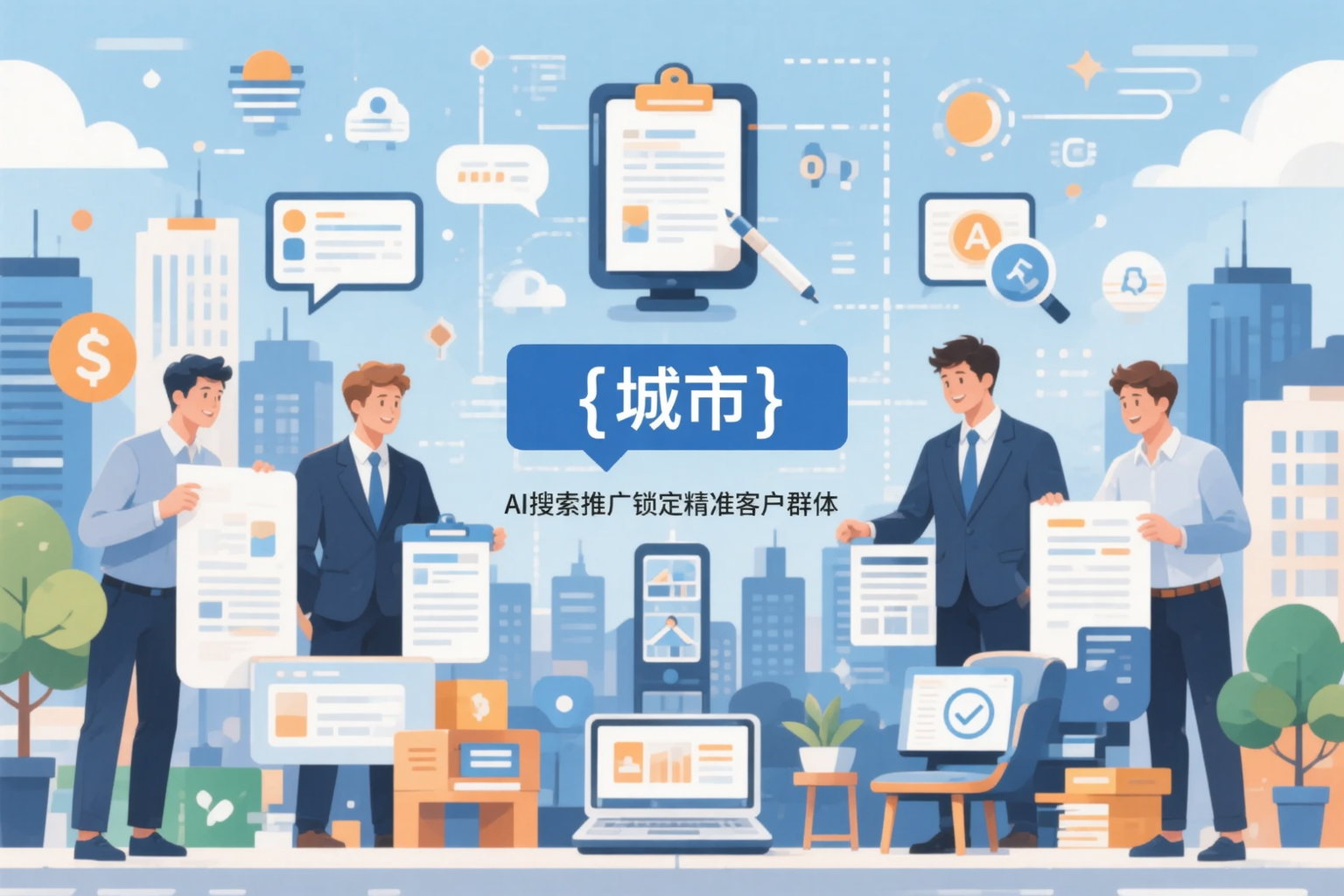 西宁公司如何用AI搜索推广锁定精准客户群体