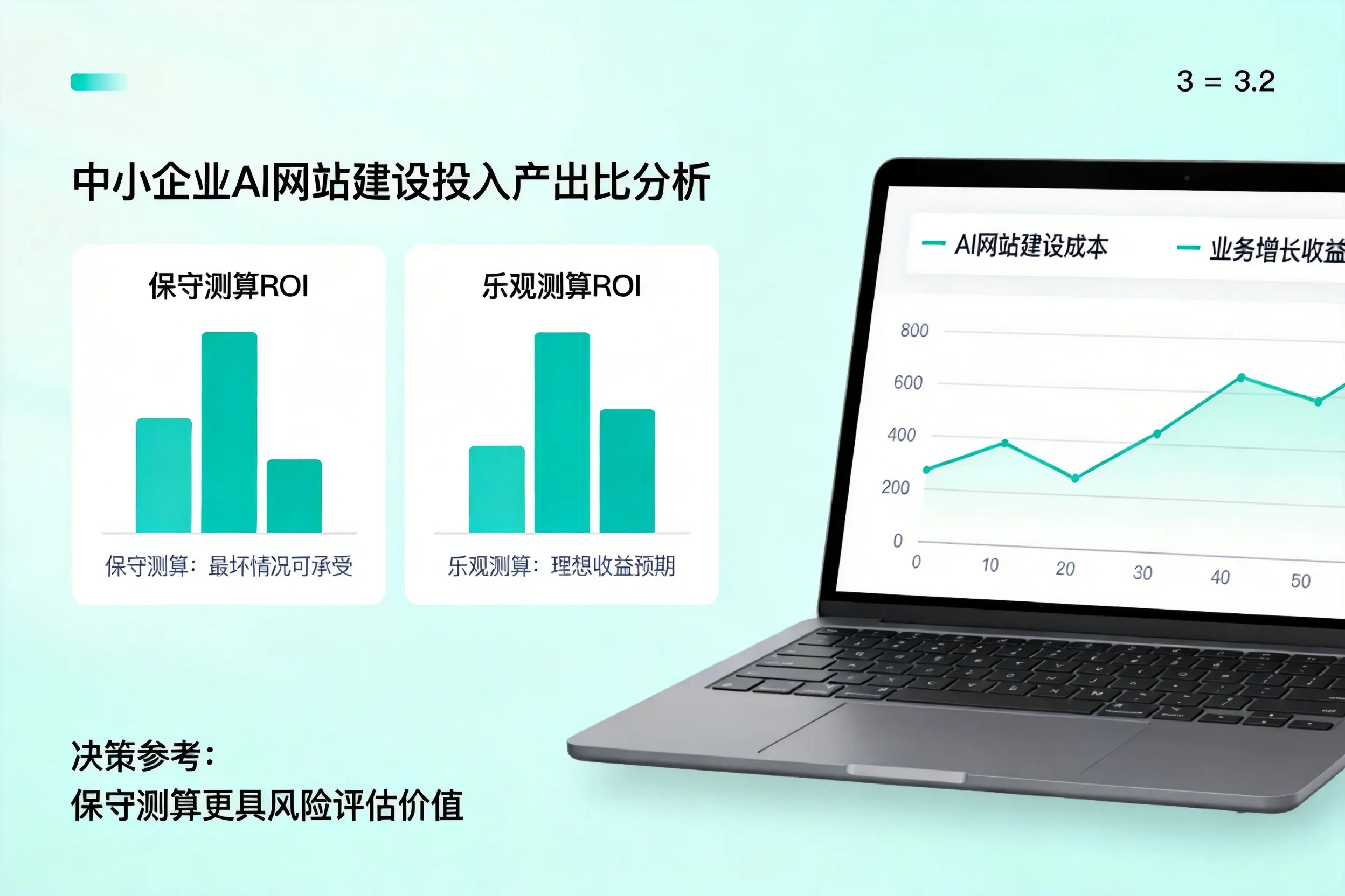 西宁中小企业AI网站建设投入产出比怎么算？先看这份分析