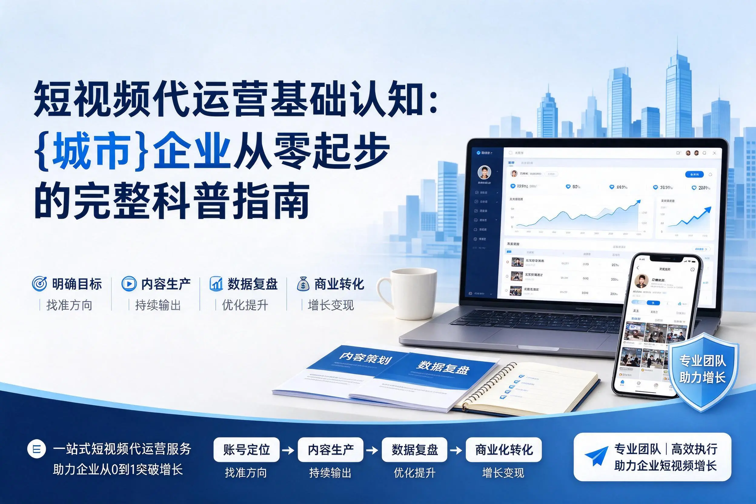 短视频代运营基础认知:西宁企业从零起步的完整科普指南